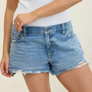 Aerie Daydream Distressed Denim Short